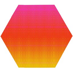 Sunrise Party Wooden Puzzle Hexagon