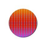 Sunsets Aplenty Rubber Coaster (Round) Front