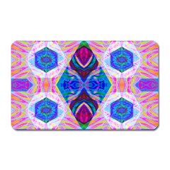 Tippy Flower Power Magnet (rectangular) by Thespacecampers