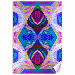 Tippy Flower Power Canvas 12  X 18  by Thespacecampers