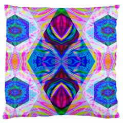 Tippy Flower Power Large Cushion Case (two Sides) by Thespacecampers