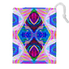 Tippy Flower Power Drawstring Pouch (4xl) by Thespacecampers