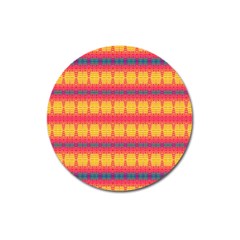 Tranquil Peaches Magnet 3  (round) by Thespacecampers