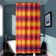 Tranquil Peaches Shower Curtain 36  X 72  (stall)  by Thespacecampers