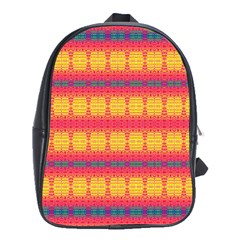 Tranquil Peaches School Bag (xl) by Thespacecampers