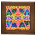 Triangular Dreams Framed Tile Front