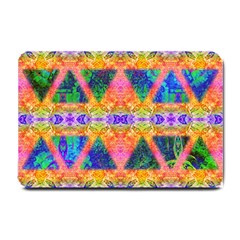 Triangular Dreams Small Doormat  by Thespacecampers