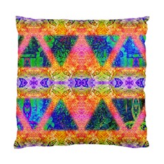 Triangular Dreams Standard Cushion Case (two Sides) by Thespacecampers