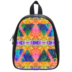 Triangular Dreams School Bag (small) by Thespacecampers