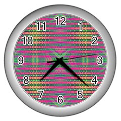 Tripapple Wall Clock (silver)