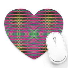 Tripapple Heart Mousepads by Thespacecampers