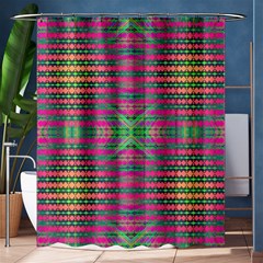 Tripapple Shower Curtain 60  X 72  (medium)  by Thespacecampers