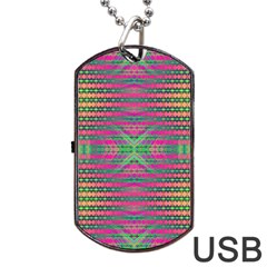 Tripapple Dog Tag Usb Flash (two Sides) by Thespacecampers