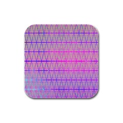 Triwaves Rubber Square Coaster (4 Pack) by Thespacecampers