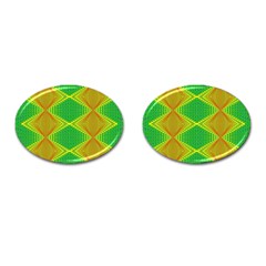 Twisty Trip Cufflinks (oval) by Thespacecampers