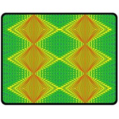 Twisty Trip Double Sided Fleece Blanket (medium)  by Thespacecampers