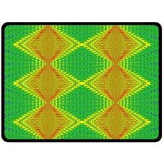 Twisty Trip Double Sided Fleece Blanket (large)  by Thespacecampers