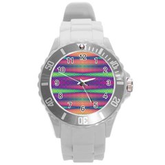 Universal Layers Round Plastic Sport Watch (l) by Thespacecampers