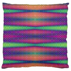 Universal Layers Large Flano Cushion Case (one Side) by Thespacecampers