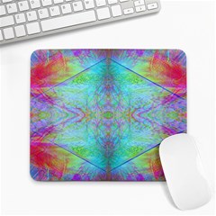 Watercolor Thoughts Large Mousepads by Thespacecampers