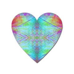 Watercolor Thoughts Heart Magnet by Thespacecampers