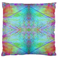 Watercolor Thoughts Standard Flano Cushion Case (one Side) by Thespacecampers