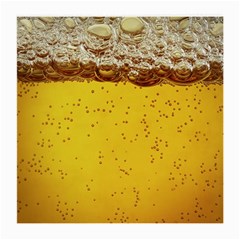 Beer-bubbles-jeremy-hudson Medium Glasses Cloth (2 Sides) by nate14shop