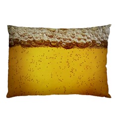 Beer-bubbles-jeremy-hudson Pillow Case by nate14shop