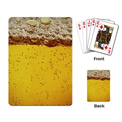 Beer-bubbles-jeremy-hudson Playing Cards Single Design (rectangle)