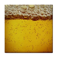 Beer-bubbles-jeremy-hudson Tile Coaster