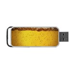 Beer-bubbles-jeremy-hudson Portable USB Flash (Two Sides) Front