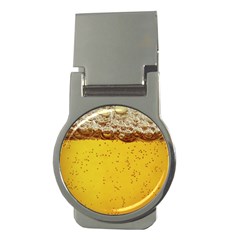 Beer-bubbles-jeremy-hudson Money Clips (round)  by nate14shop