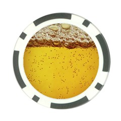 Beer-bubbles-jeremy-hudson Poker Chip Card Guard (10 Pack) by nate14shop