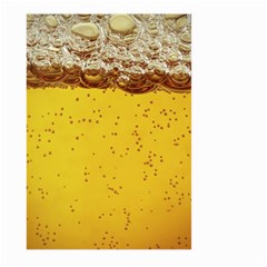 Beer-bubbles-jeremy-hudson Large Garden Flag (two Sides) by nate14shop