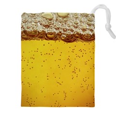 Beer-bubbles-jeremy-hudson Drawstring Pouch (5xl) by nate14shop