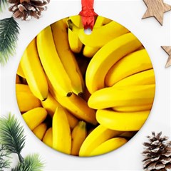 Banana Ornament (round) by nate14shop