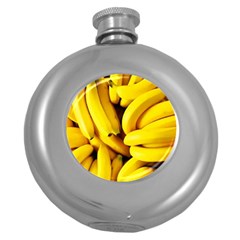 Banana Round Hip Flask (5 Oz) by nate14shop