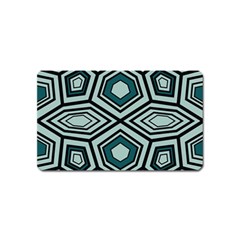 Abstract Pattern Geometric Backgrounds Magnet (name Card) by Eskimos