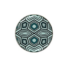 Abstract Pattern Geometric Backgrounds Hat Clip Ball Marker by Eskimos