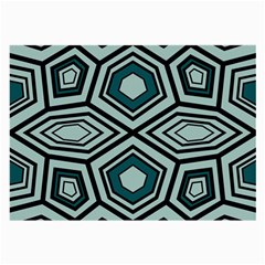 Abstract Pattern Geometric Backgrounds Large Glasses Cloth by Eskimos