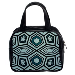 Abstract Pattern Geometric Backgrounds Classic Handbag (two Sides) by Eskimos