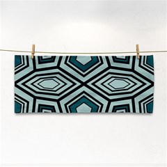 Abstract Pattern Geometric Backgrounds Hand Towel by Eskimos