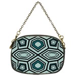 Abstract pattern geometric backgrounds Chain Purse (Two Sides) Front