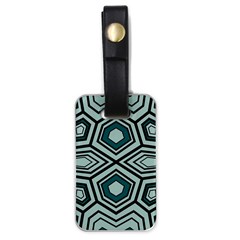 Abstract Pattern Geometric Backgrounds Luggage Tag (one Side) by Eskimos