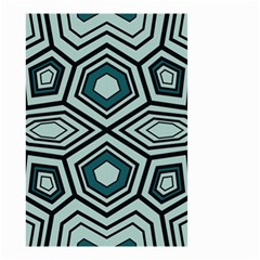 Abstract Pattern Geometric Backgrounds Small Garden Flag (two Sides) by Eskimos