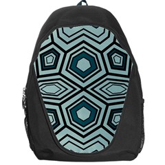 Abstract Pattern Geometric Backgrounds Backpack Bag by Eskimos