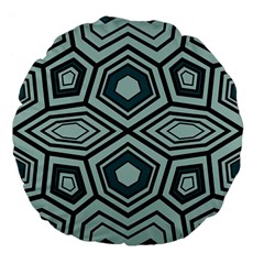 Abstract Pattern Geometric Backgrounds Large 18  Premium Flano Round Cushions by Eskimos