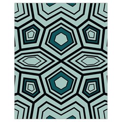 Abstract Pattern Geometric Backgrounds Drawstring Bag (small)