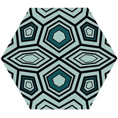 Abstract Pattern Geometric Backgrounds Wooden Puzzle Hexagon by Eskimos