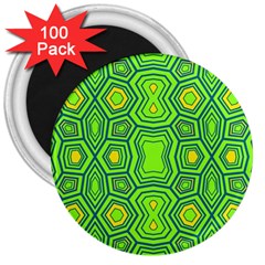 Abstract Pattern Geometric Backgrounds  3  Magnets (100 Pack) by Eskimos